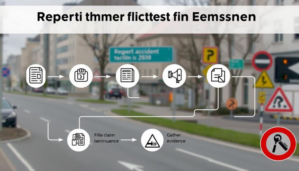 procedura zgłaszania szkody drogowej w Niemczech