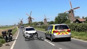 wypadek drogowy w Holandii