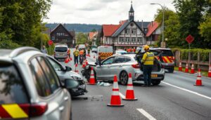 ustalenie winy po wypadku w niemczech