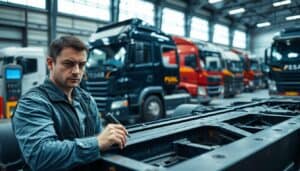 Badanie pęknięć ram ciężarówek w Niemczech – MOTOEXPERT