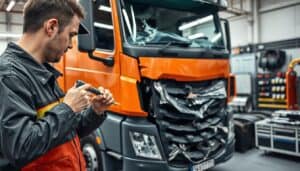 Ocena kabiny ciężarówki po zderzeniu w Niemczech – MOTOEXPERT