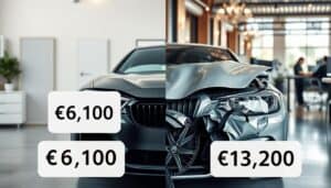 Ubezpieczyciel 6 100 EUR, a rzeczoznawca MOTOEXPERT 13 200 EUR