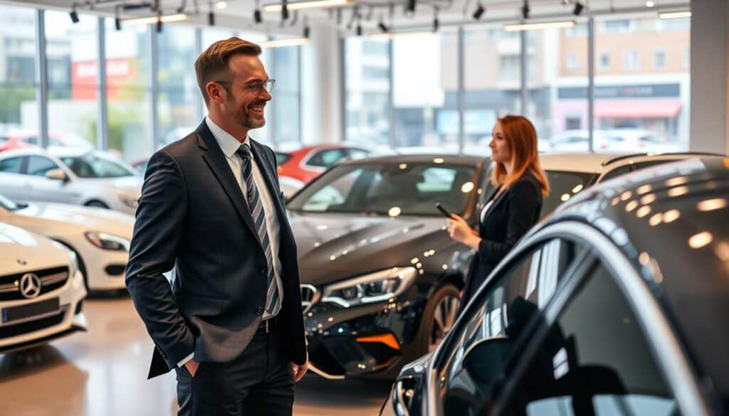 dealer samochodowy w Niemczech